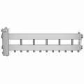 Коллектор нержавеющий Gidruss BMSS-150-6D до 150 кВт 1 1/2" 6 контуров
