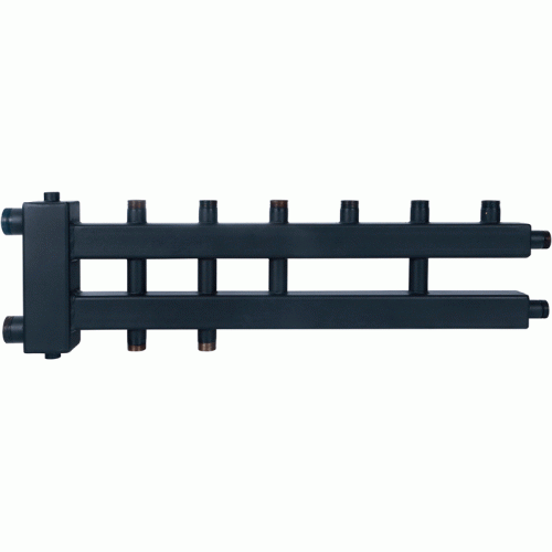 Коллектор Rommer с гидрострелкой (дублер компакт) 5 контуров Коллектор Rommer с гидрострелкой (дублер компакт) 5 контуров