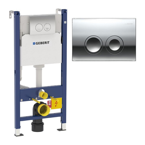 Инсталляция для подвесного унитаза Geberit Duofix (458.124.21.1) 3 в одном