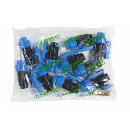 Кран шаровый ПНД Джилекс 25х3/4" с внутренней резьбой