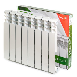 Алюминиевый радиатор Faliano  AL 500/80 A5, 10 секций