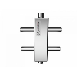 Гидрострелка нержавеющая Gidruss GRSS-40-22PF до 40 кВт под пресс-фитинги 22 мм