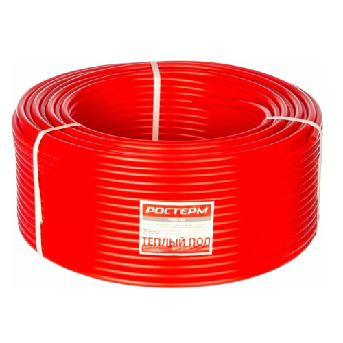 Труба РОСТерм PЕ-Ха EVOH 16*2.0 для теплого пола (красный) 300м Труба РОСТерм PЕ-Ха EVOH 16*2.0 для теплого пола (красный) 300м