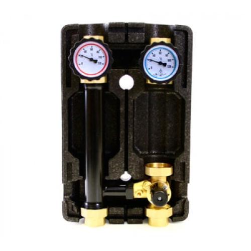 Насосная группа Uni-Fitt 1" с 3-х ходовым клапаном без насоса Насосная группа Uni-Fitt 1" с 3-х ходовым клапаном без насоса