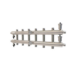 Коллектор из нержавейки без гидрострелки 60 кВт ПроксиТерм GK 25-7