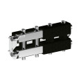 Коллектор нержавеющий модульный Gidruss MKSS-100-4DU до 100 кВт 1 1/4" 5 контуров