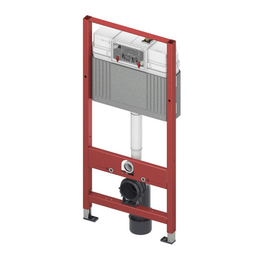 Инсталляция Tece Base для унитаза с черной матовой клавишей Инсталляция Tece Base для унитаза с черной матовой клавишей