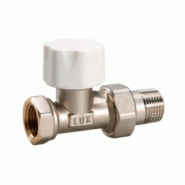 Вентиль Luxor thermo tekna RD 201 3/4'' термостатический под термоголовку линейный арт.12222700