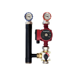 Насосная группа Millennium 1 1/2"x1" с 3-х ходовым смесителем без насоса