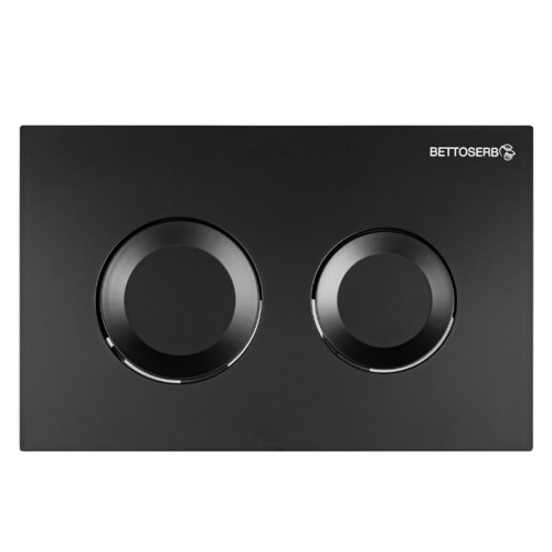 Клавиша смыва Bettoserb Cool черный матовый
