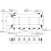 Коллектор модульный Gidruss MK-250-3х25 до 250 кВт 2" 3 контура Коллектор модульный Gidruss MK-250-3х25 до 250 кВт 2" 3 контура