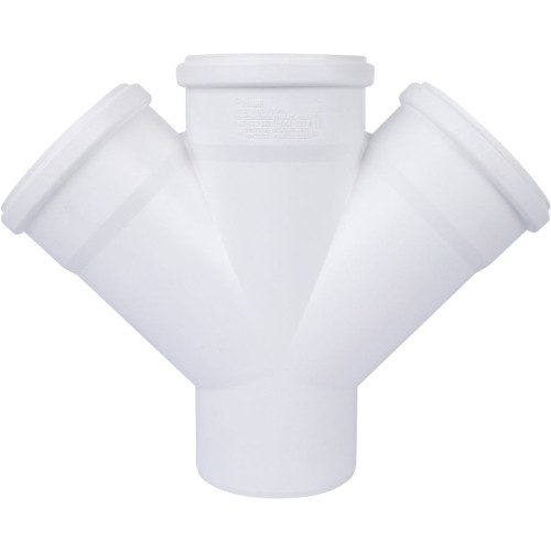 Крестовина канализационная Rehau Raupiano Plus D 110x110x110мм.45° (арт.11229641001) Крестовина канализационная Rehau Raupiano Plus D 110x110x110мм.45° (арт.11229641001)