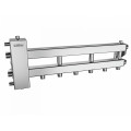 Коллектор нержавеющий Gidruss BMSS-100-4D до 100 кВт 1 1/4" 4 контура — фото 2