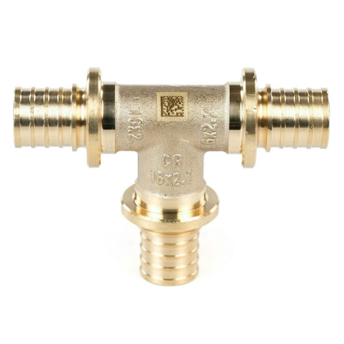 Тройник равнопроходный РЕХАУ 32 MX для труб из сшитого полиэтилена аксиальный 11080341001