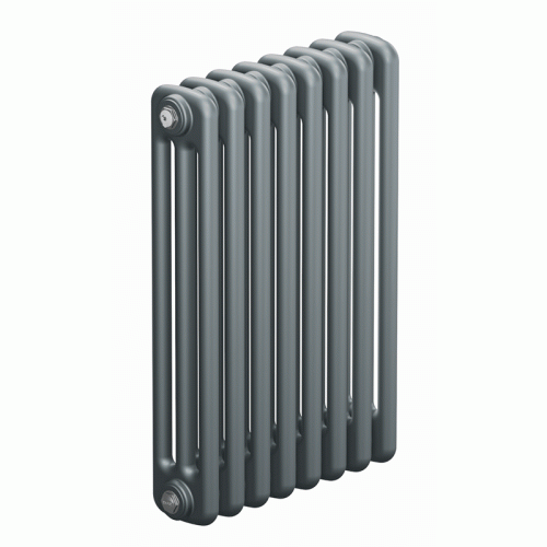 Трубчатый радиатор Rifar Tubog 3057 6 секций цвет титан нижнее подключение