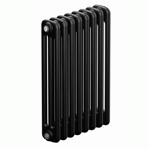 Трубчатый радиатор Rifar Tubog 3057 6 секций антрацит титан нижнее подключение