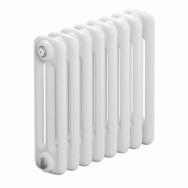 Трубчатый радиатор Rifar Tubog 3037 6 секций цвет белый боковое подключение