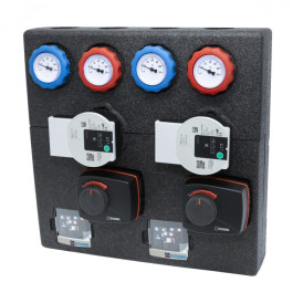 Насосная группа сдвоенная ESBE DAA111 2xWI 15/8 L130 с насосом и сервоприводом DN20