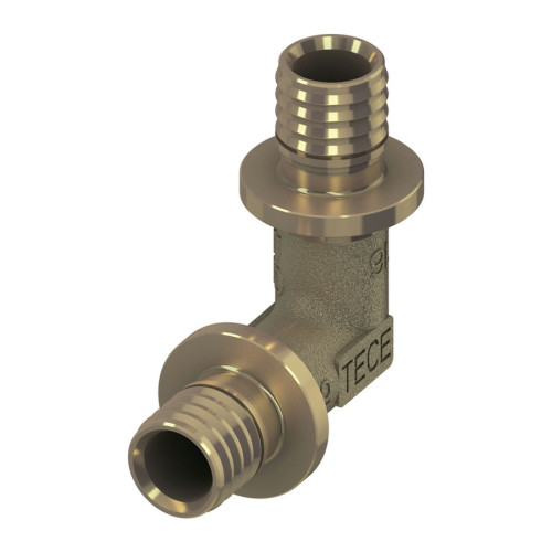 Угол соединительный 90° TECEflex 20х20 мм латунь