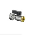Кран шаровой Oventrop Multidis SF для контурной гребёнки 3/4", 3/4", Н ЕК-НГ ЕК арт. 1406504
