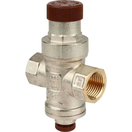 Редуктор давления Itap Minibrass 361 3/4  с подсоединением для манометра