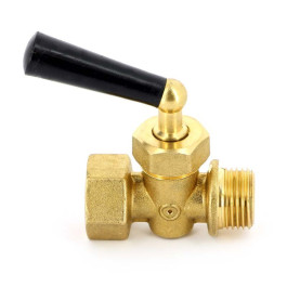 Трехходовой запорный кран RM 15-MZ 1/2 в/н р для манометра Watts