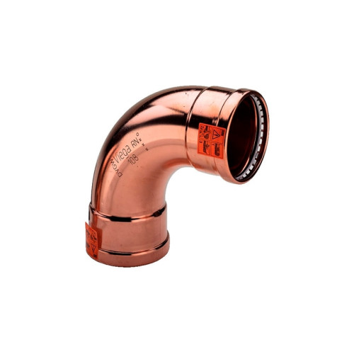 Отвод медный Viega Profipress XL В-В c SC-Contur 64x90° (арт.577681)