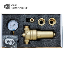 Фильтр с манометром 1/2 Millennium для горячей воды