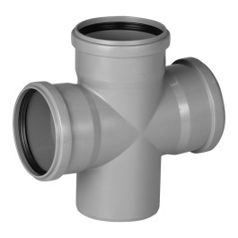 Крестовина канализационная Ostendorf HTDA 110x110*110 87° (арт.115935)