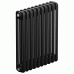 Трубчатый радиатор Rifar Tubog 3057 6 секций цвет антрацит боковое подключение