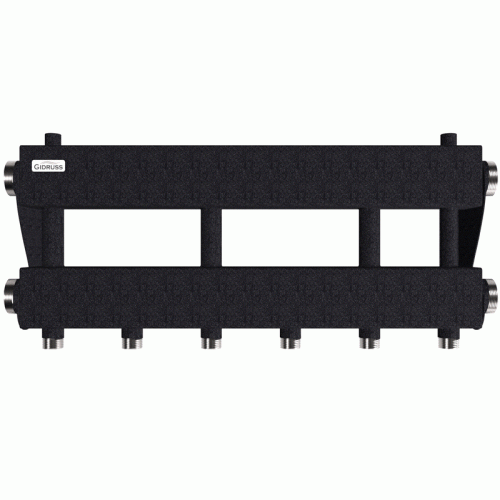Коллектор модульный Gidruss MK-150-3х25 до 150 кВт 1 1/2" 4 контура