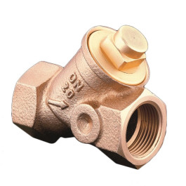 Обратный клапан пружинный Oventrop с косой врезкой Ду40, G 1 1/2"  арт. 1072012