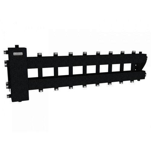 Коллектор Gidruss BM-150-9DU до 150 кВт 1 1/2" 9 контуров Коллектор Gidruss BM-150-9DU до 150 кВт 1 1/2" 9 контуров
