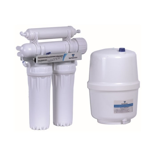 Система обратного осмоса Waterstry NW-RO50-NP34 4 ступени (50GPD, бак 11,6л, кран D-13) Система обратного осмоса Waterstry NW-RO50-NP34 4 ступени (50GPD, бак 11,6л, кран D-13)