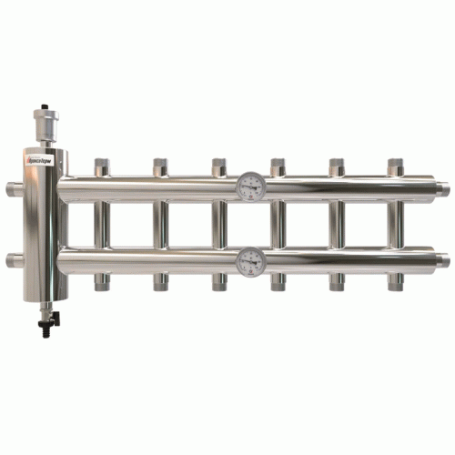 Коллектор из нержавейки с гидрострелкой 60 кВт ПроксиТерм GSK 25-7 Коллектор из нержавейки с гидрострелкой 60 кВт ПроксиТерм GSK 25-7