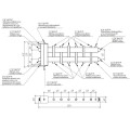 Коллектор нержавеющий Gidruss BMSS-150-7DU до 150 кВт 1 1/2" 7 контуров — фото 2