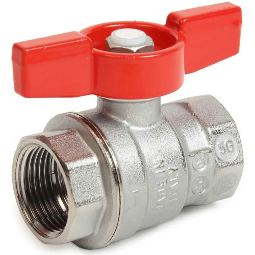 Кран шаровой Giacomini R851 1/2” ВР/ВР полнопроходной ручка-бабочка