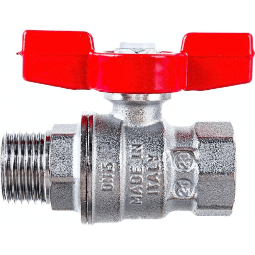 Кран шаровой Giacomini R854 1/2” НР/ВР полнопроходной ручка-бабочка арт. R854X023 Кран шаровой Giacomini R854 1/2” НР/ВР полнопроходной ручка-бабочка арт. R854X023