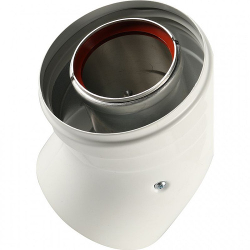 Коаксиальный отвод Baxi 45 , диам. 60/100 мм(арт. KHG71410161) Коаксиальный отвод Baxi 45 , диам. 60/100 мм(арт. KHG71410161)