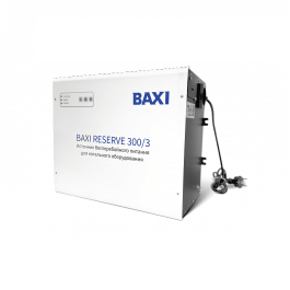 Однофазный источник бесперебойного питания BAXI Reserve 300/3 на 3 часа