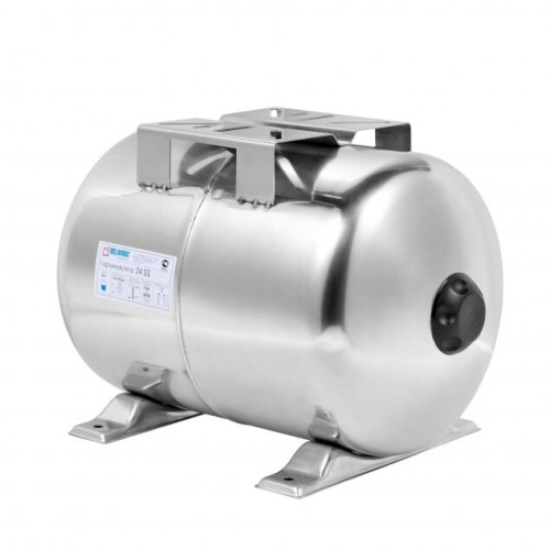 Гидроаккумулятор Беламос 50 литров нержавеющий горизонтальный