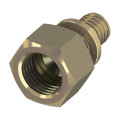 Соединение прямое с ВР резьбой TECEflex 40х1 1/2" мм латунь