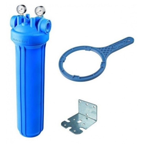 Колба для фильтра Atlas Filtri DP Big 20 1" IN AB с манометрами Колба для фильтра Atlas Filtri DP Big 20 1" IN AB с манометрами