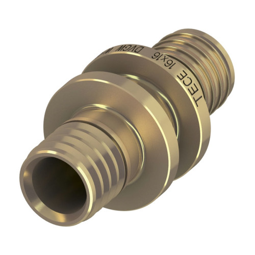 Соединение труба-труба TECEflex 50х50 мм латунь