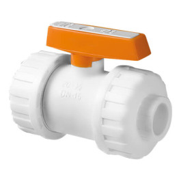 Кран шаровой разъёмный PPRC 75 TUM PLASTIK