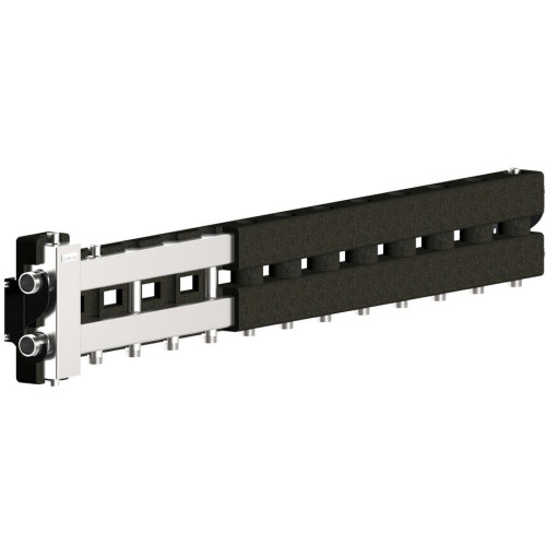 Коллектор нержавеющий Gidruss BMSS-80-7D EPP до 80 кВт 1 1/4"-1" 7 контуров EPP термоизоляция Коллектор нержавеющий Gidruss BMSS-80-7D EPP до 80 кВт 1 1/4"-1" 7 контуров EPP термоизоляция