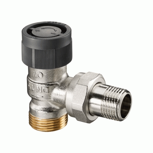 Кран для радиатора угловой OVENTROP A НР 3/4"Х1/2" арт.1181097