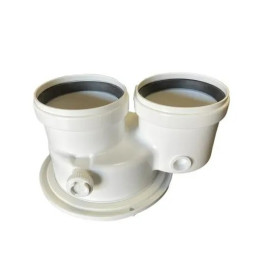 Адаптер переходной для котлов Buderus 80/125 - 80/80 AZB 922