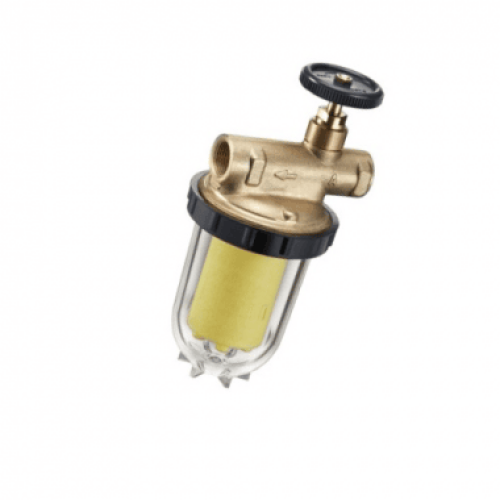 Фильтр жидкого топлива "Oventrop Oilpur" для однотрубных систем с запорным вентилем 3/8 ВР арт. 2123261 Фильтр жидкого топлива "Oventrop Oilpur" для однотрубных систем с запорным вентилем 3/8 ВР арт. 2123261