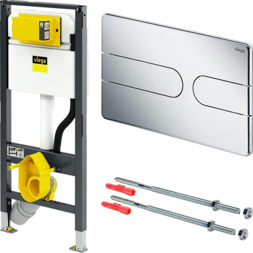 Инсталляция для унитаза Viega Prevista Dry с кнопкой Vising for Style 23 (792862)